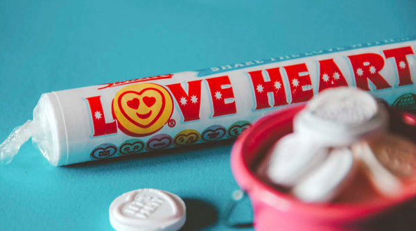 Love hearts are excellent favours as well as love heart necklaces